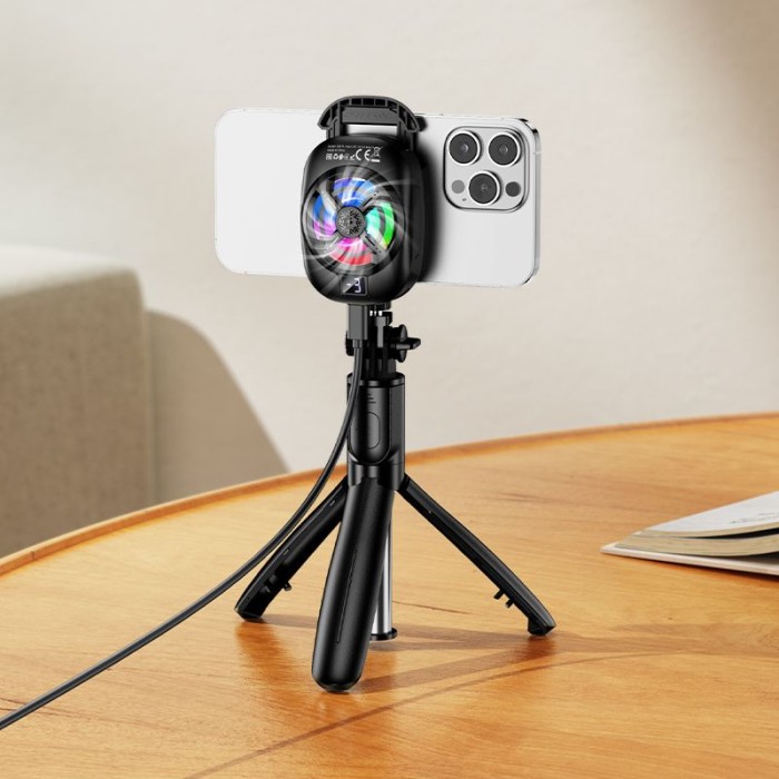 Wentylator przenośny do telefonu GM76 czarny Hoco (2).jpg