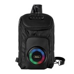 Głośnik bluetooth w formie plecaka LED 8W 3h  6L HC42 czarny Hoco