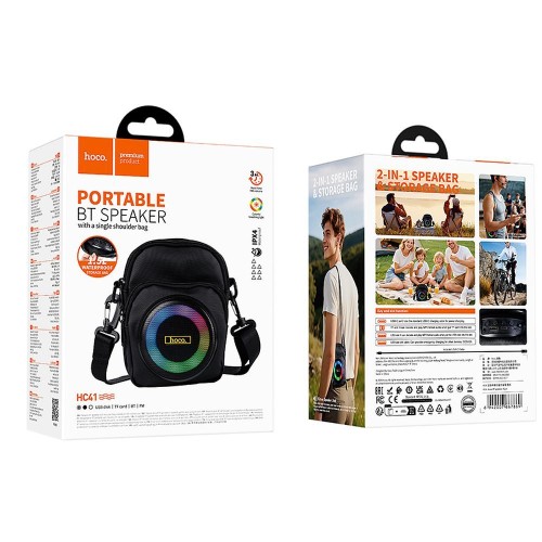 Głośnik bluetooth 8W 3h w formie torby 1,5L Hoco HC41 czarny (10).jpg