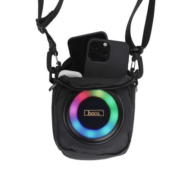 Głośnik bluetooth 8W 3h w formie torby 1,5L Hoco HC41 czarny (7).jpg