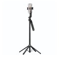 Selfie stick tripod z pilotem bezprzewodowym obrotowy 360 stopni z automatycznym śledzeniem twarzy K32 czarny Hoco (8).jpg