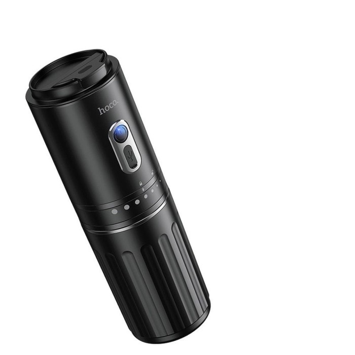 Przenośny kubek do kawy z ekspresem Hoco HX80 czarny (1).jpg