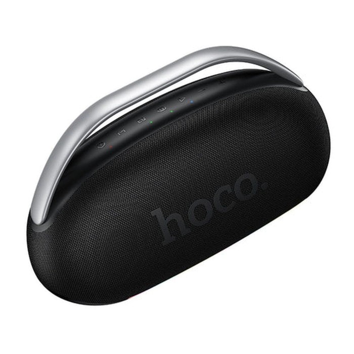 Głośnik bezprzewodowy 300W 8h + 2 x bezprzewodowe mikrofony Hoco HT2 czarny (6).jpg