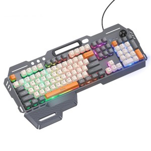 Klawiatura przewodowa QWERTY Gaming DI98 czarna Hoco