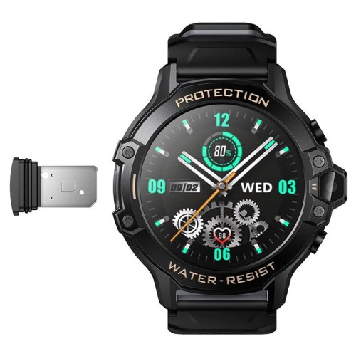 Smartwatch dla dzieci Hoco 1,28 4G GPS z funkcją rozmowy Y107 czarny (5).jpg