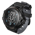 Smartwatch dla dzieci Y107 1,28"  LCD TFT GPS z funkcją rozmowy czarny Hoco