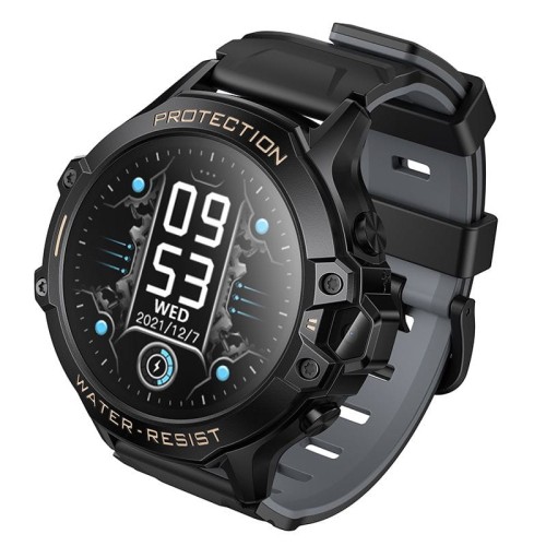 Smartwatch dla dzieci Hoco 1,28 4G GPS z funkcją rozmowy Y107 czarny (6).jpg