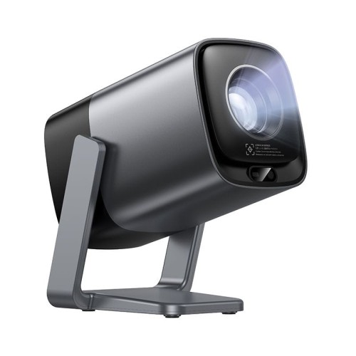 Projektor Full HD Hoco z systemem Android Wi-Fi Bluetooth 1080P DT7 metaliczny szary (9).jpg