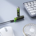 Bateria akumulatorowa AA R6 860 mAh z gniazdem USB C + kabel USB A do 2 x USB C 2 szt Hoco JA3 czarna (3).jpg