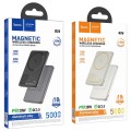 Powerbank zgodny z MagSafe Hoco 5000 mAh QC PD 2A 20W Q26 pomarańczowy (1).jpg