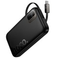 Powerbank Hoco 10000 mAh QC PD 20W ze zwijanym kablem USB C Q51 czarny (7).jpg