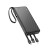 Powerbank Hoco 10000 mAh 2A z czterema wbudowanymi kablami USB A + USB C+ Lightning + Micro USB J146 czarny (8).jpg