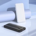 Powerbank Hoco 10000 mAh 2A z wbudowanymi kablami USB C + Lightning J118 czarny (4).jpg