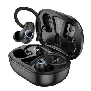 Słuchawki bezprzewodowe douszne bluetooth 7h TWS EQ8 czarne Hoco