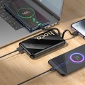 Powerbank Hoco 10000 mAh QC PD 22,5W z wbudowanymi kablami USB C + Lightning Q37 czarny (3).jpg