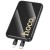 Powerbank Hoco 10000 mAh QC PD 22,5W z wbudowanymi kablami USB C + Lightning Q37 czarny (7).jpg