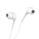 Słuchawki przewodowe Jack 3,5 mm z mikrofonem M40 białe Hoco