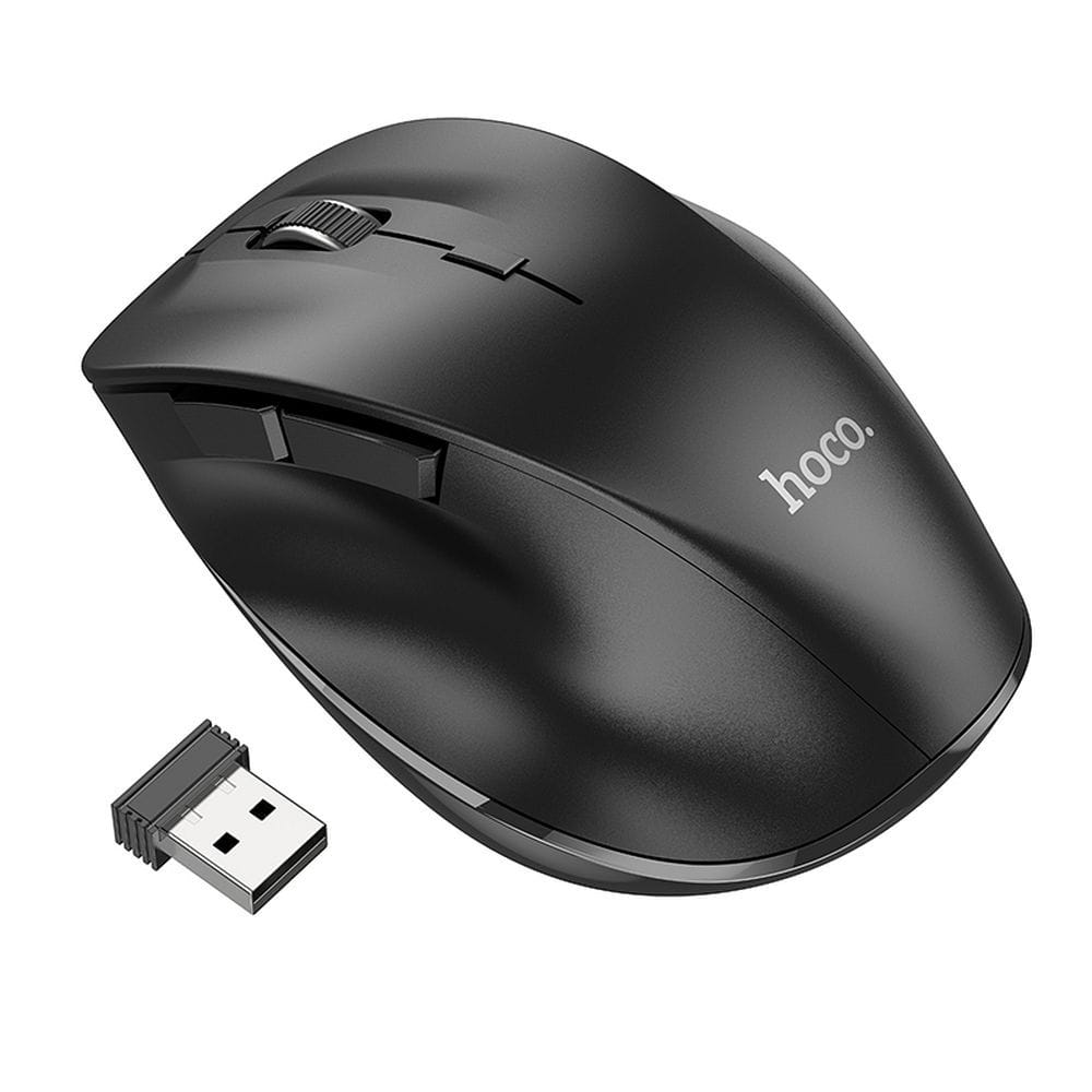 Myszka bezprzewodowa Hoco 2,4G 1600 dpi GM24 czarna (7).jpg
