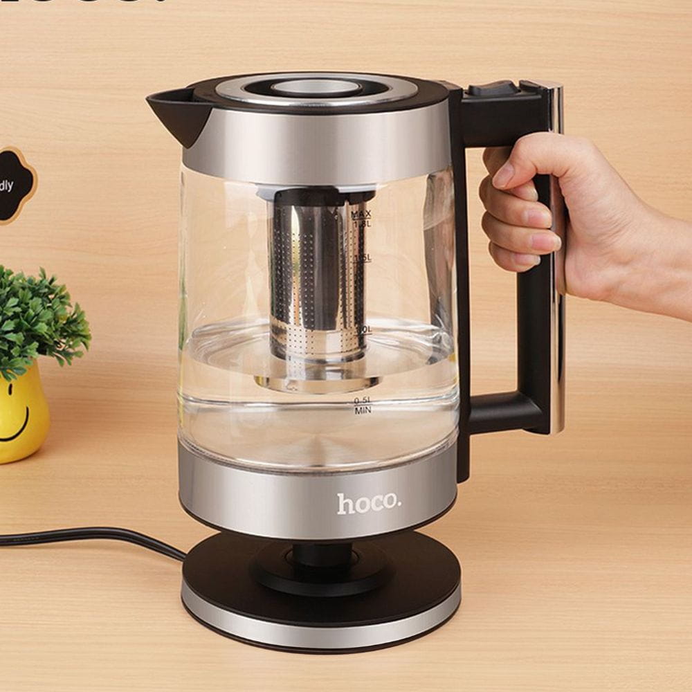 Czajnik elektryczny Hoco 1,8L HA01A szkło  stainless steel (9).jpg