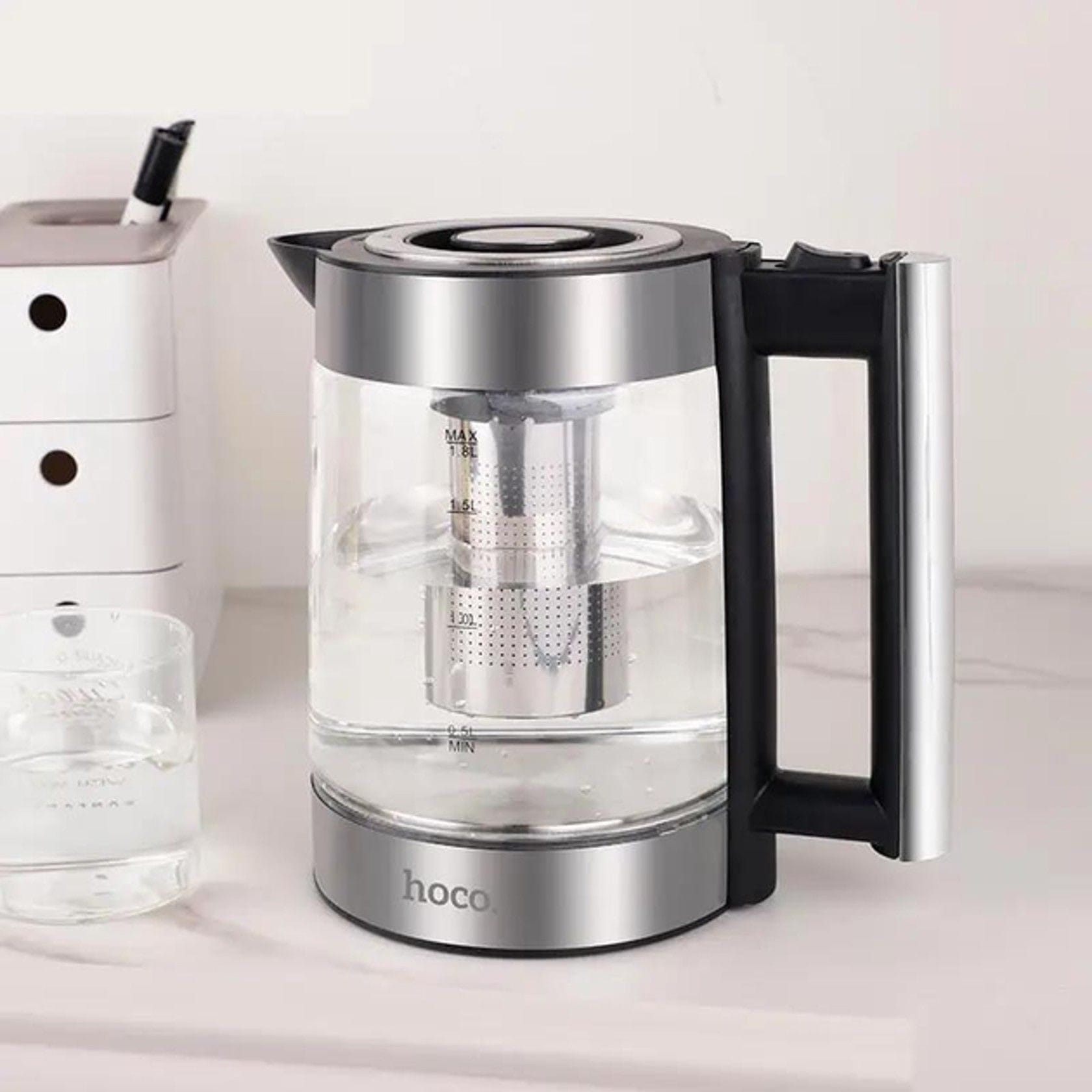 Czajnik elektryczny Hoco 1,8L HA01A szkło  stainless steel (2).jpg