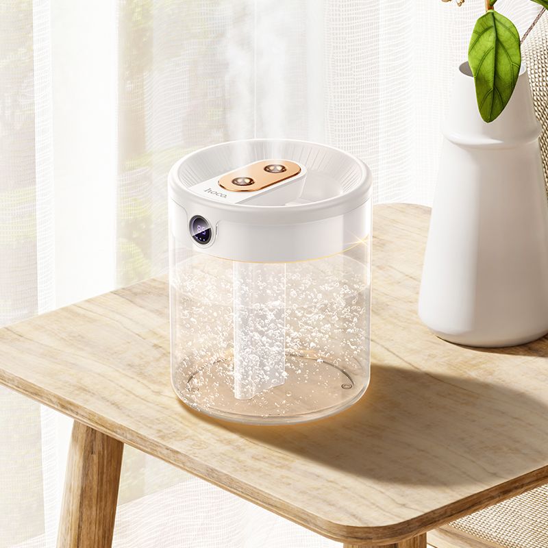 Nawilżacz powietrza Hoco z wyświetlaczem HX31 biały (3).jpg