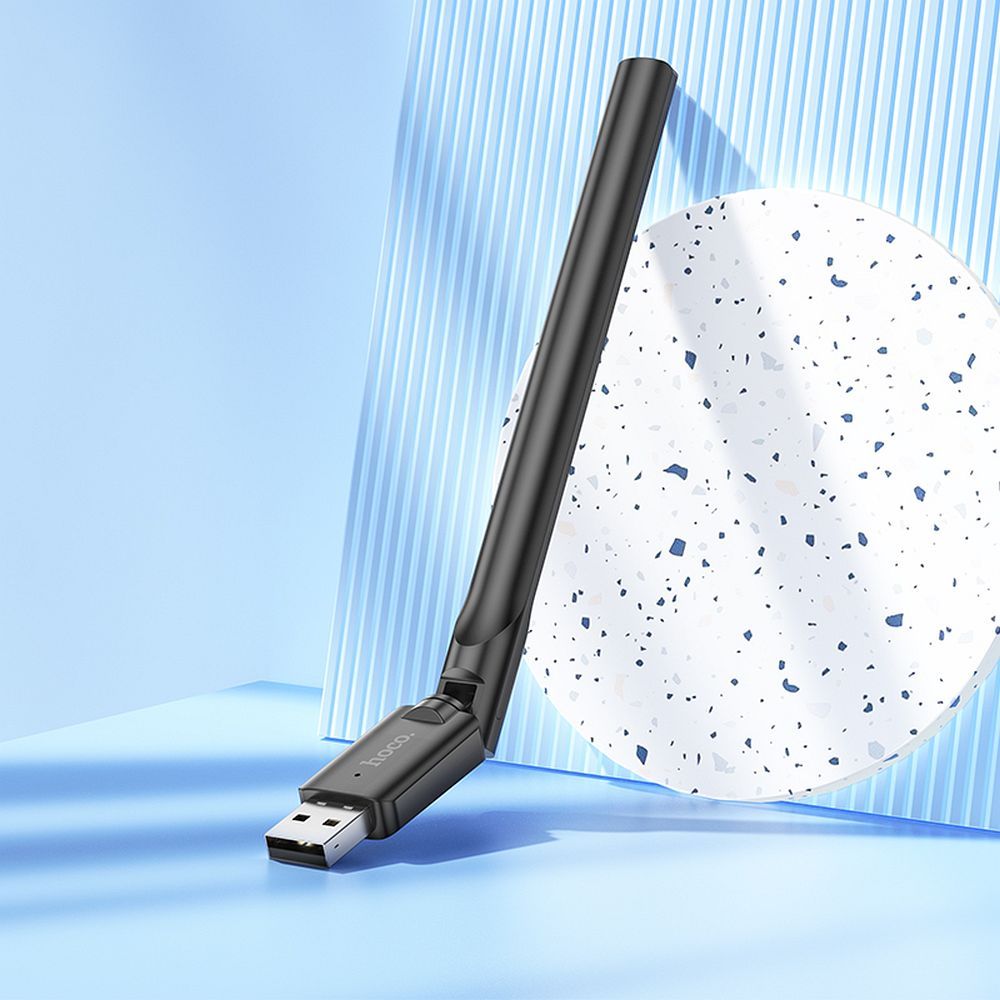 Karta sieciowa WiFI4 Hoco na USB A HI32 (1).jpg