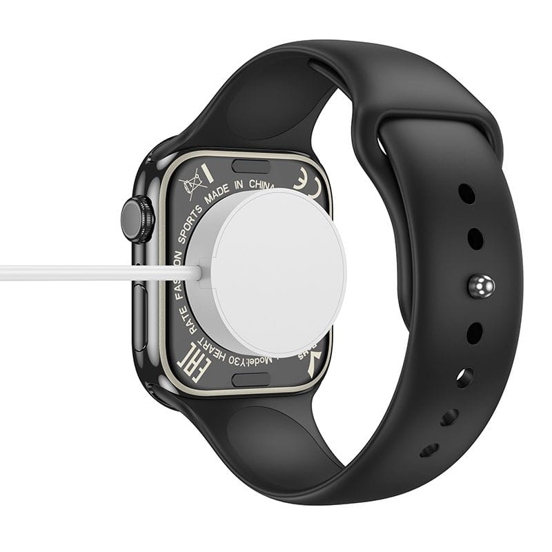 Kabel do ładowania smartwatcha Hoco 0,6 m Y30 biały (2).jpg