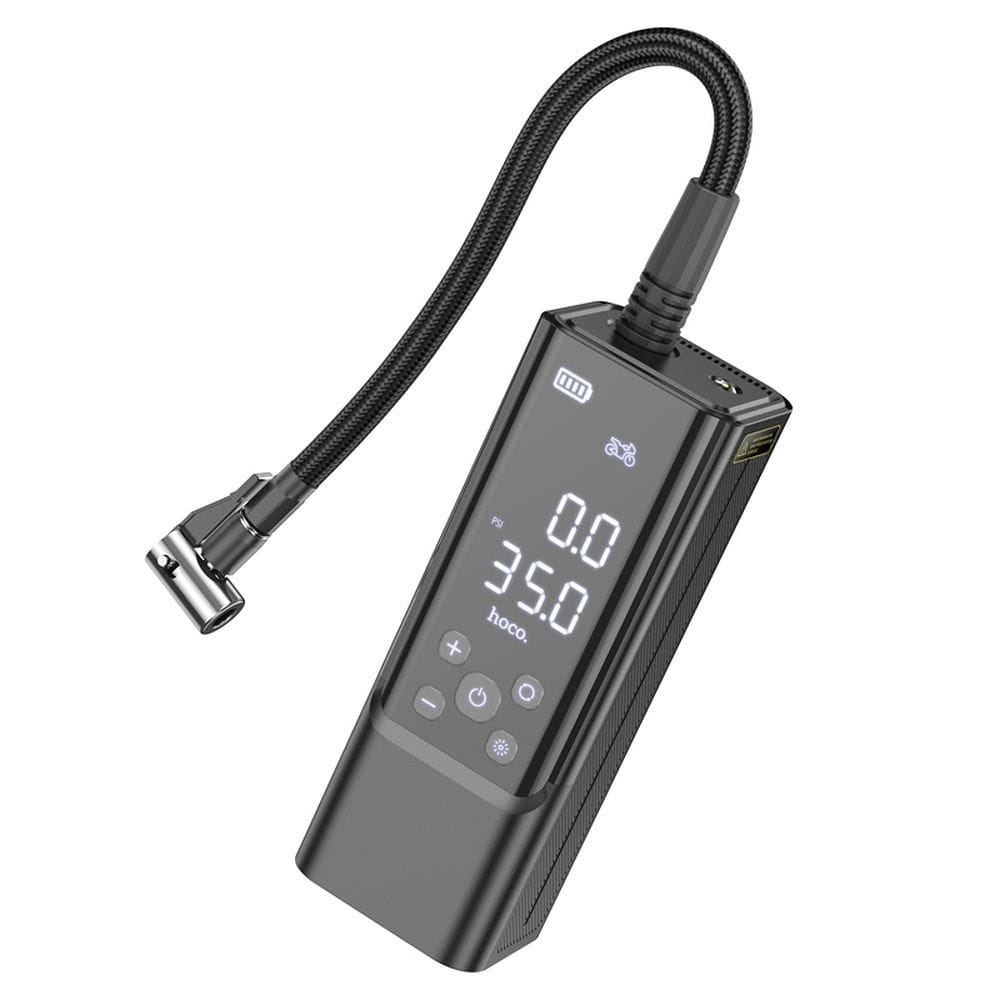 Kompresor samochodowy Hoco bezprzewodowy 5000mAh ZP7 czarny (5).jpg