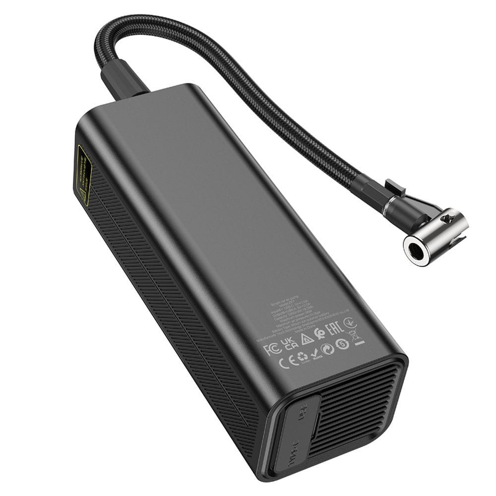 Kompresor samochodowy Hoco bezprzewodowy 5000mAh ZP7 czarny (10).jpg