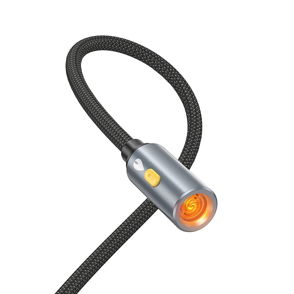 Kabel USB A  USB C do zapalniczka samochodowa Hoco 0,3 m UA38B czarny (4).jpg
