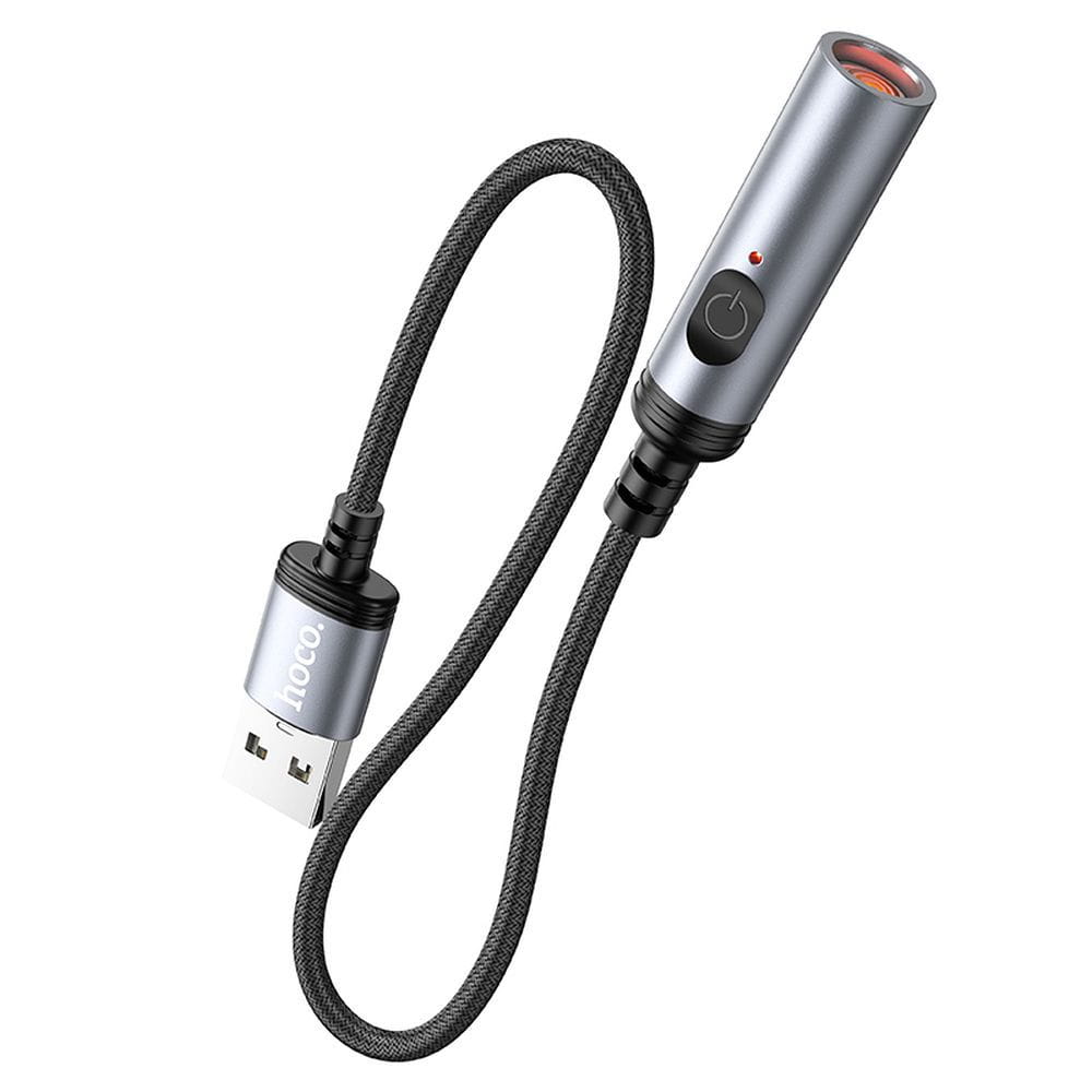 Adapter USB A do zapalniczka samochodowa Hoco 0,3 m UA30 czarny (8).jpg