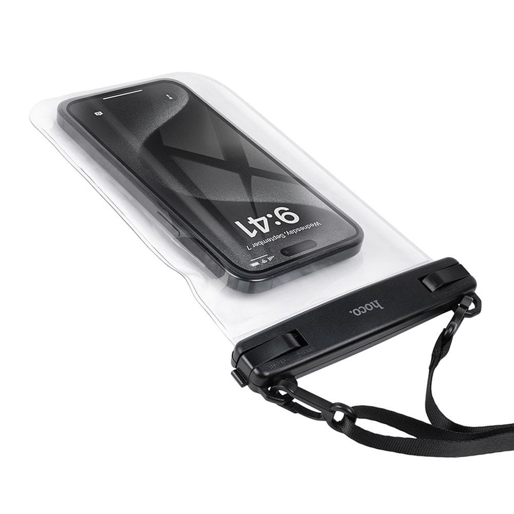 Wodoodporne etui na telefon Hoco IP68 222 x 125 x 21 mm HX52 transparentne (6).jpg
