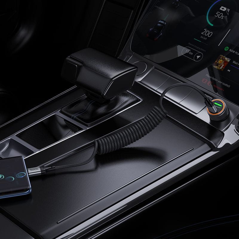 Kabel USB C do C Hoco PD 3A 1,5 m X121 czarny (3).jpg