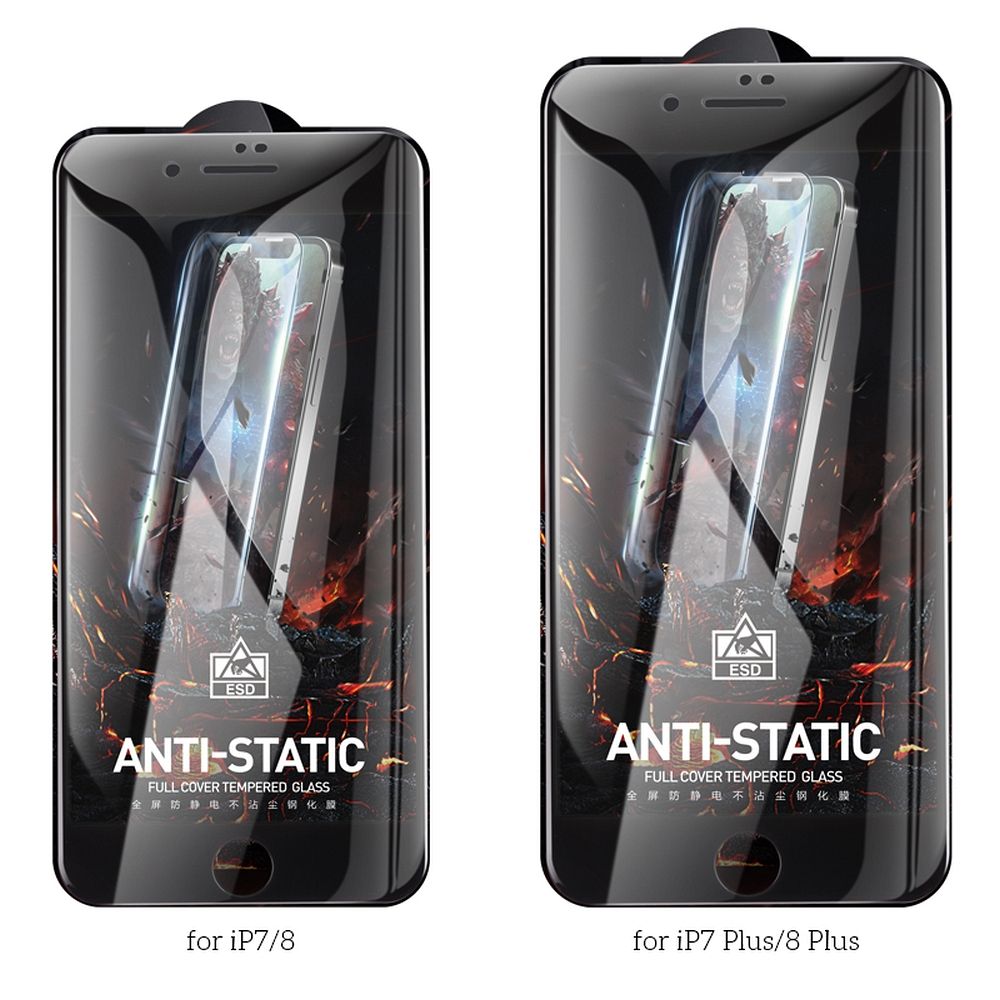 Szkło hartowane do iPhone 7  8  SE 2020  SE 2022 Hoco HD Anti-static 25 sztuk G10 (5).jpg