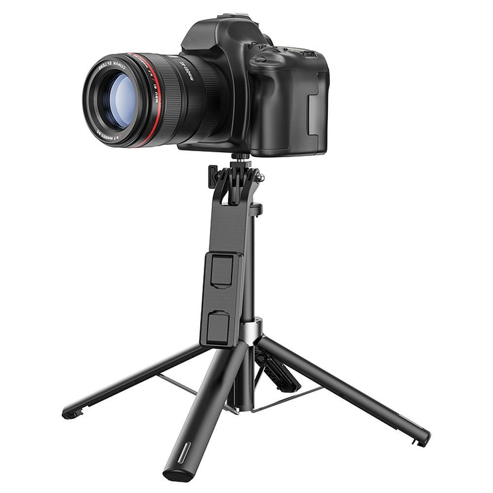 Selfie stick Hoco tripod z pilotem bezprzewodowym K21 czarny (6).jpg
