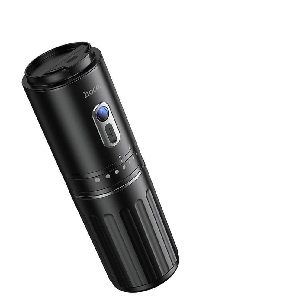 Przenośny kubek do kawy z ekspresem Hoco HX80 czarny (1).jpg