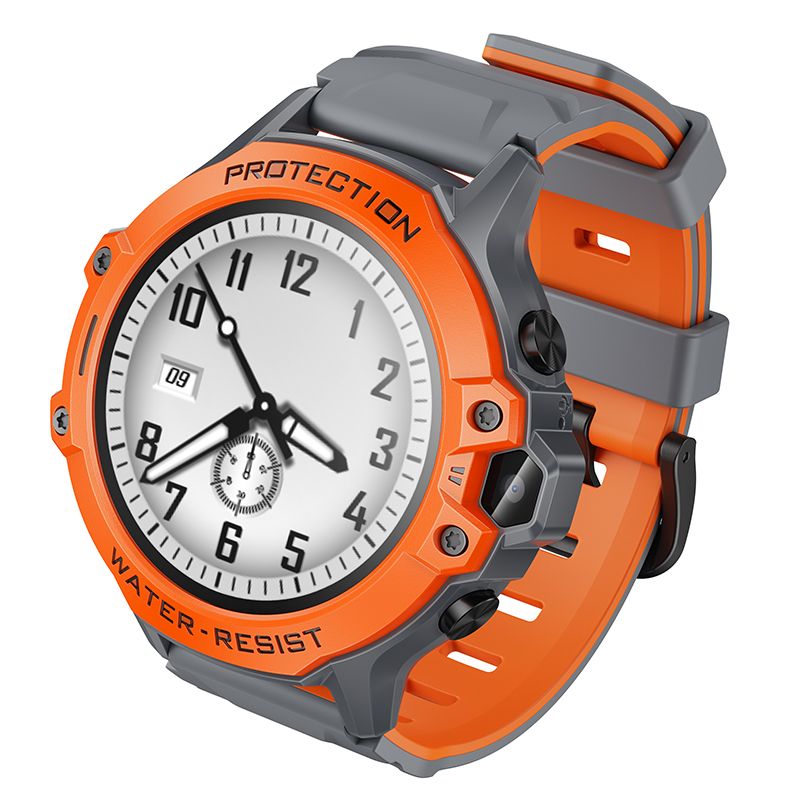 Smartwatch dla dzieci Hoco 1,28 4G GPS z funkcją rozmowy Y107 pomarańczowy (7).jpg
