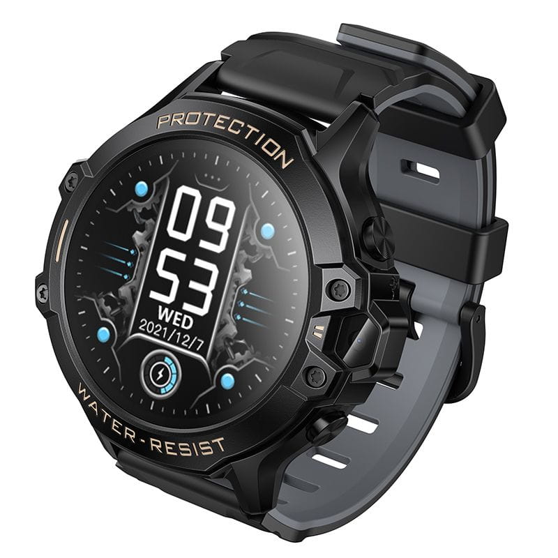 Smartwatch dla dzieci Hoco 1,28 4G GPS z funkcją rozmowy Y107 czarny (6).jpg